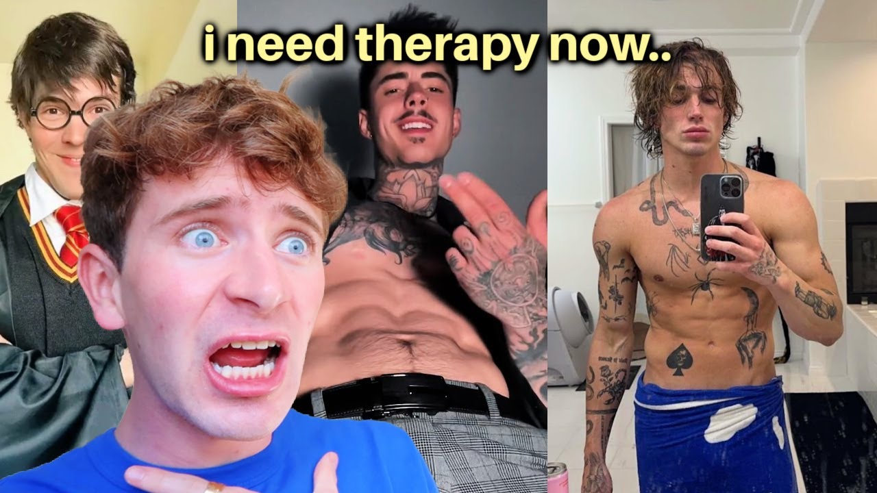 REACTING TO TIKTOK THIRST TRAPS PT 2 *disturbing🥰*