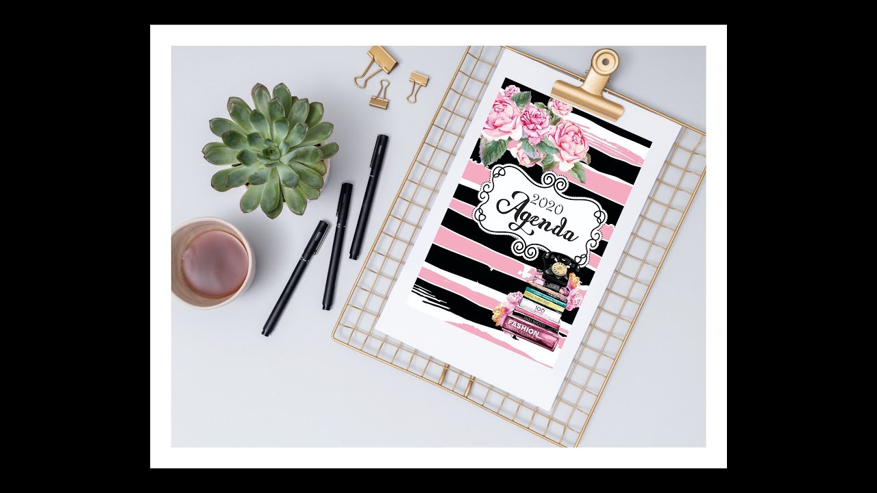 Cómo imprimir la Agenda gratuita 2020