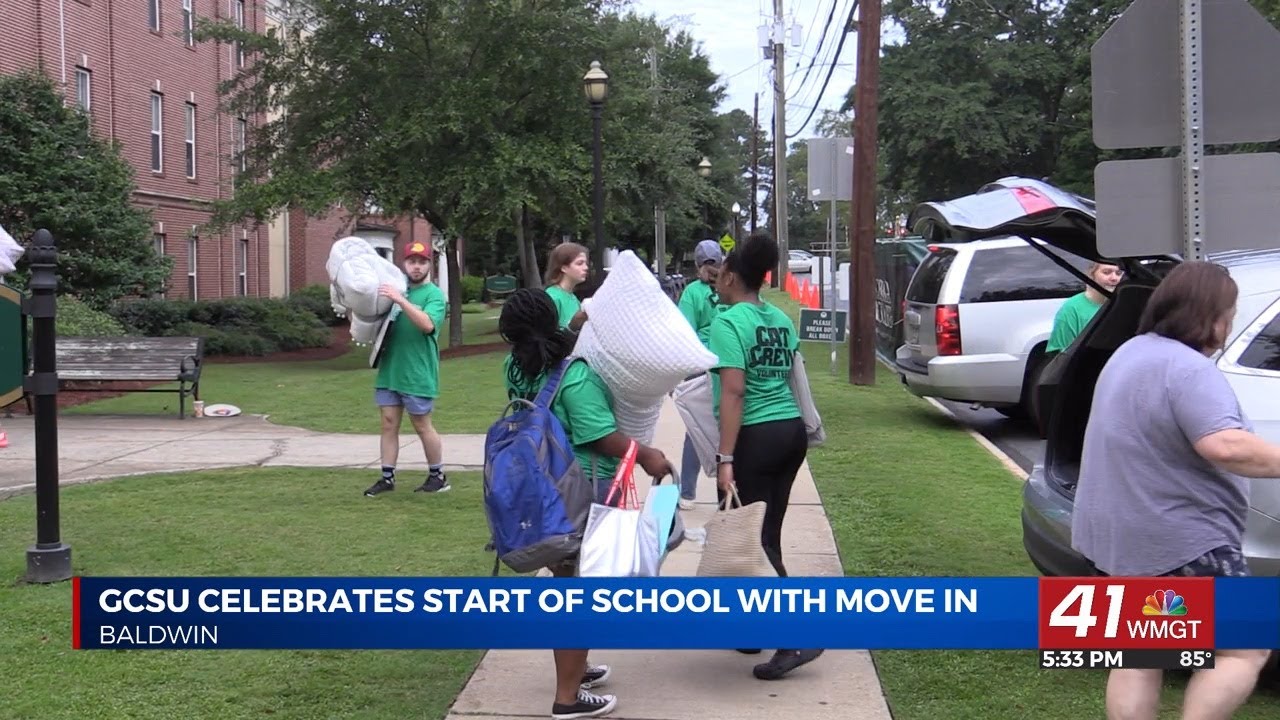 GCSU celebrates start of school with move in day