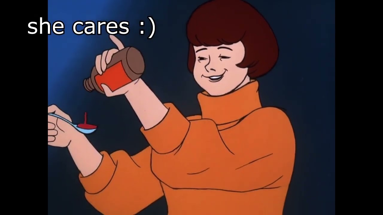 Velma Dinkley being herself for 10 minutes