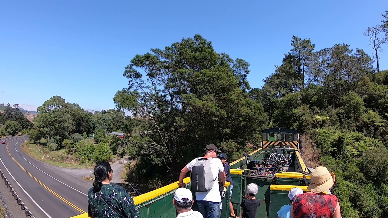 Hauraki Rail Trail Waihi to Waikino Train Ride