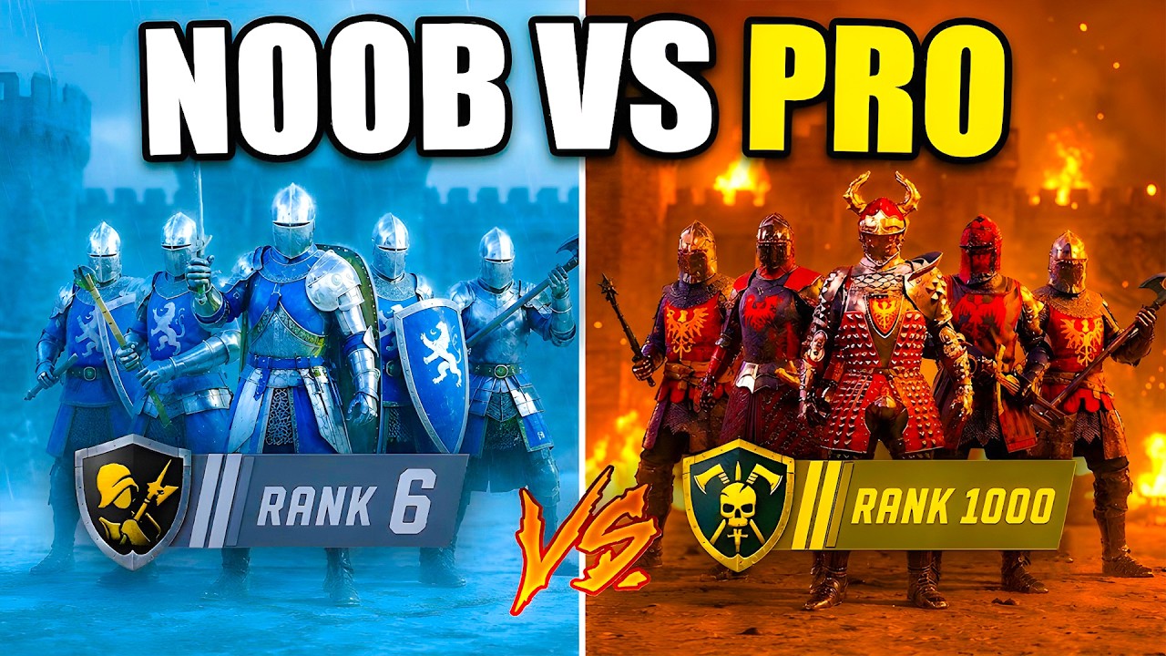 15 Brand New Chivalry 2 Players VS 5 Actual Pros