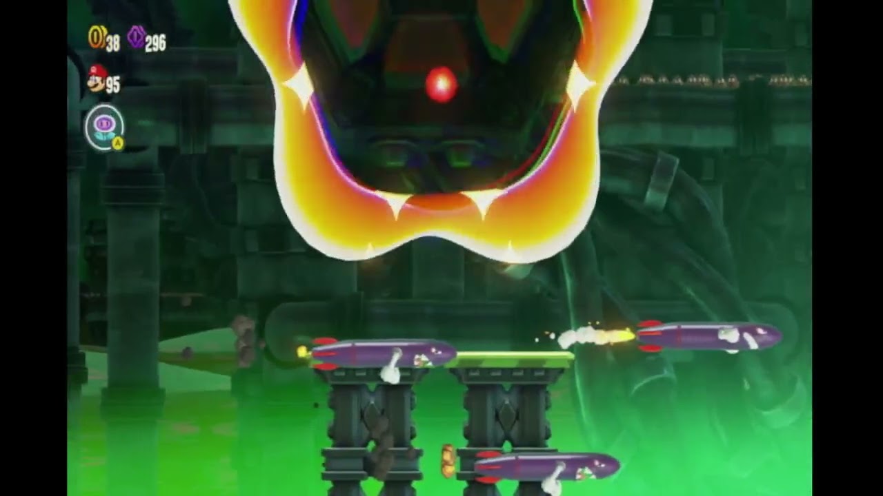 Super Mario Bros. Wonder Level - Missile Meg Mayhem