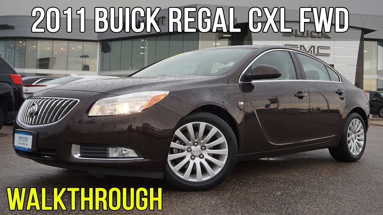 2011 Buick Regal CXL FWD | 2.0T (Walkthrough)