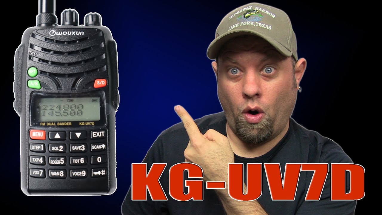 Wouxun KG-UV7D 144/222 Dual Band HT | First Look!