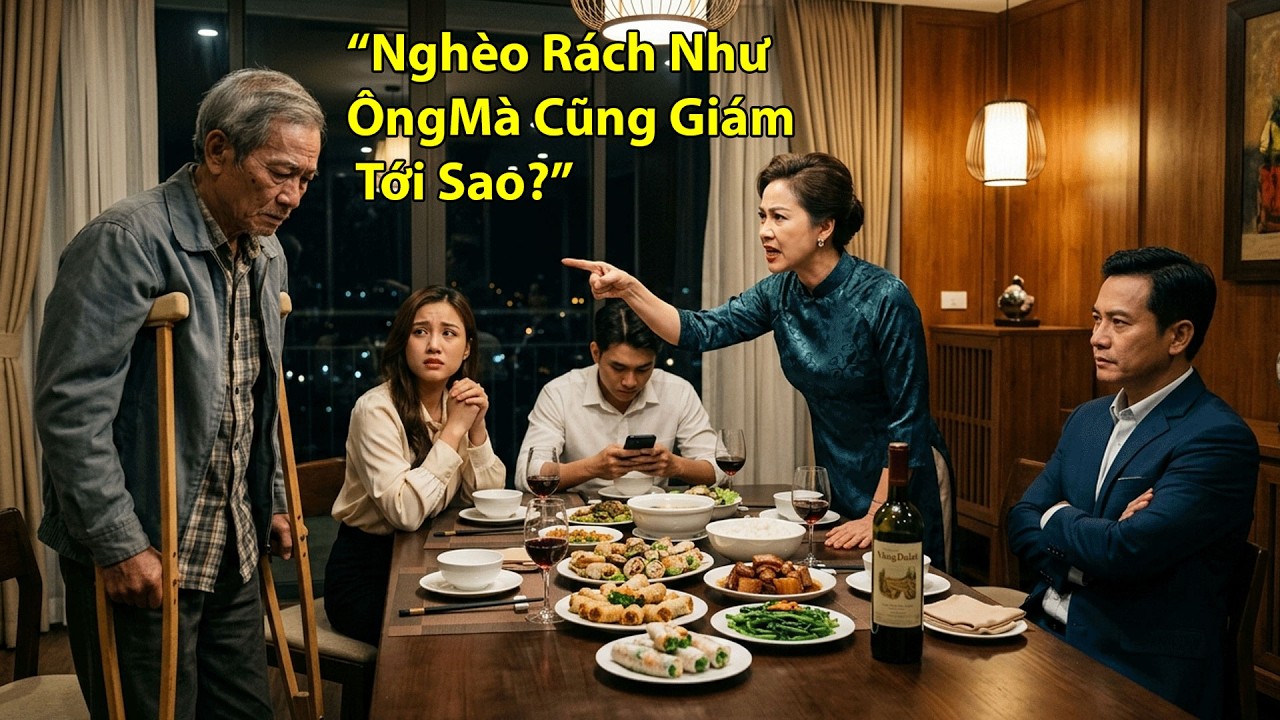 Cha Già Chống Nạng Từ Mỹ Về Ra Mắt Nhà Trai, Bị Coi Thường Từ Cửa và Cái Kết