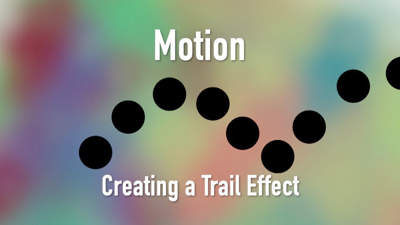 How to Create a Trail Effect in Motion 5 for Action Sports Videos