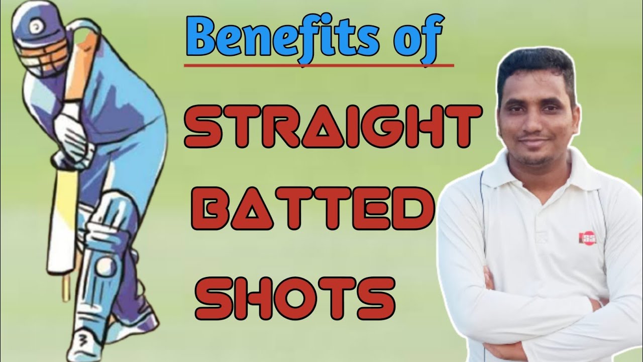 இதனால தான் straighta ஆட சொல்ராங்களா !! | straight bat strokes in cricket | batting tutorials tamil