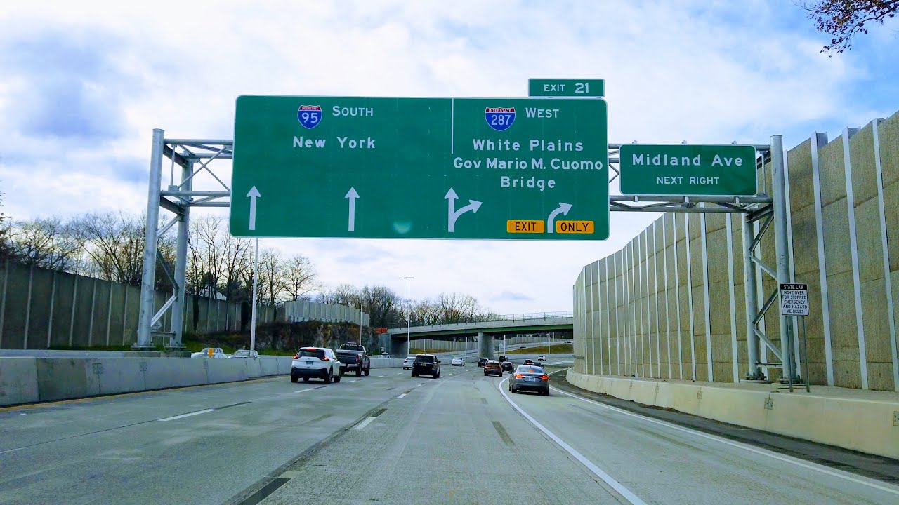 4K Drive - Greenwich, CT to Nyack, NY via I-95 & I-287