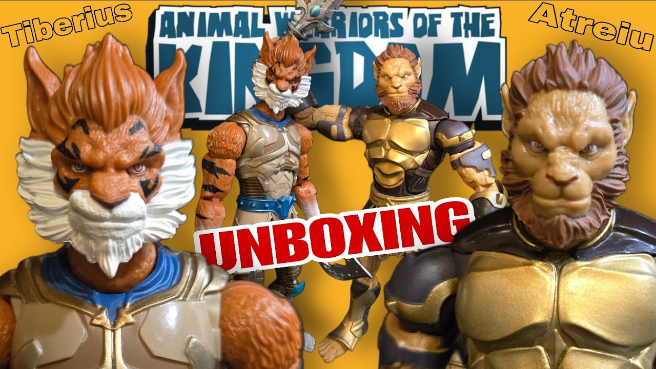 Tiberius & Atreiu Animal Warriors of the Kingdom (Unboxing)