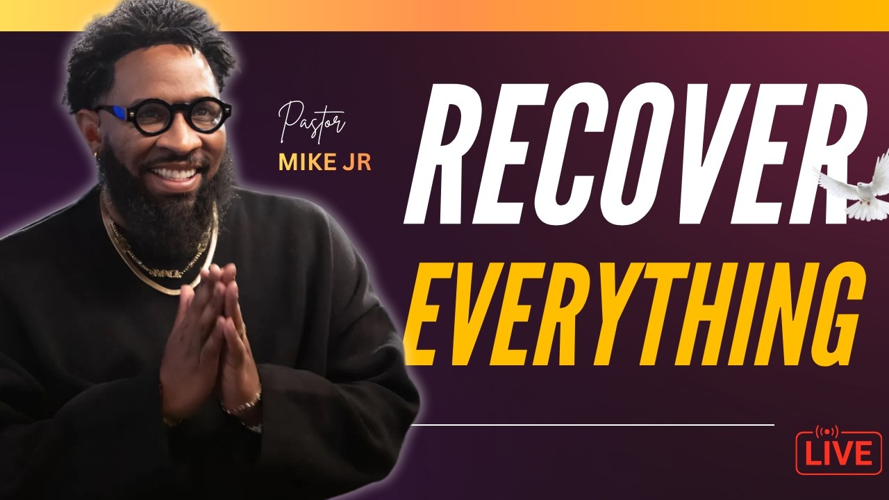 Pastor Mike Jr | Real Men Cry But Strong Men Recover All