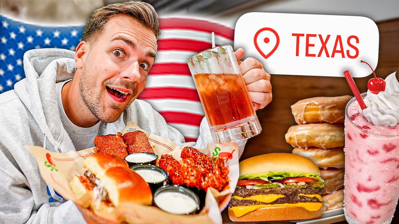 Ich teste FASTFOOD das es in Deutschland NICHT GIBT 🇺🇸