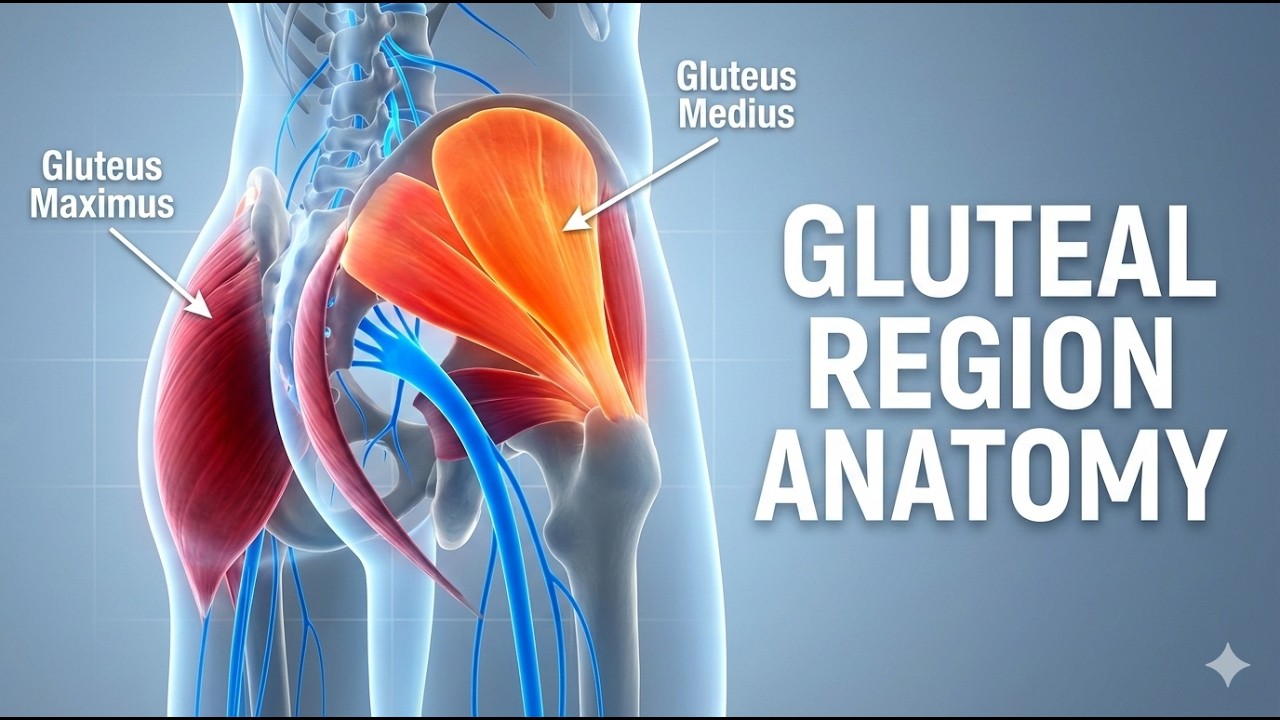 Gluteal Region | Lower Limb | Anatomy | Easy explanation