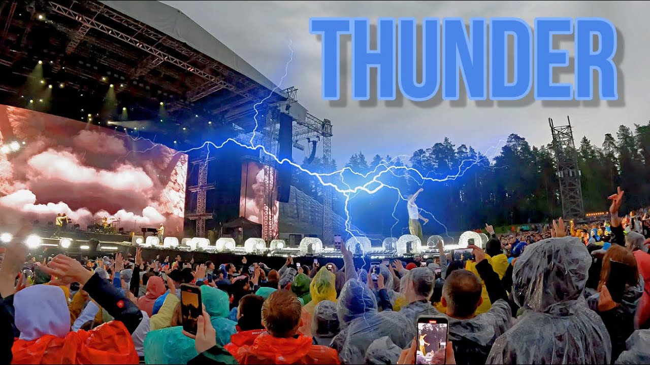Imagine Dragons - Thunder . #Mercury tour . Riga 2022