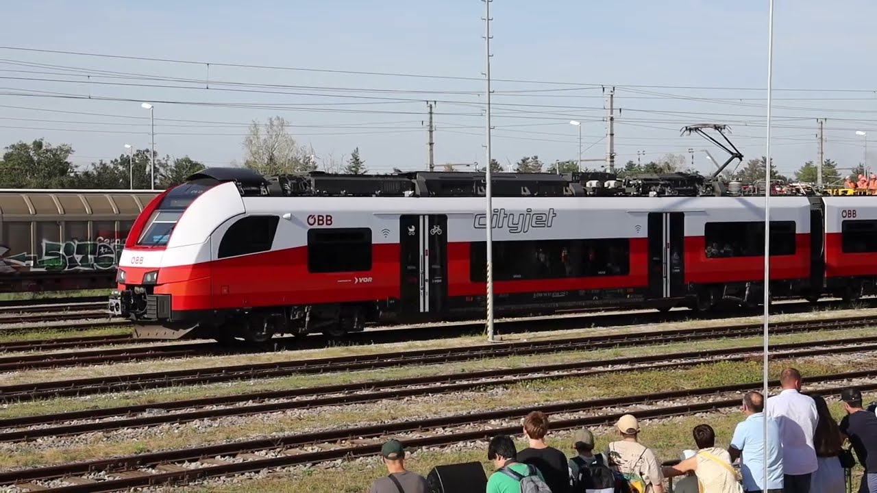 100 Jahre ÖBB - Zugparade in Strasshof an der Nordbahn