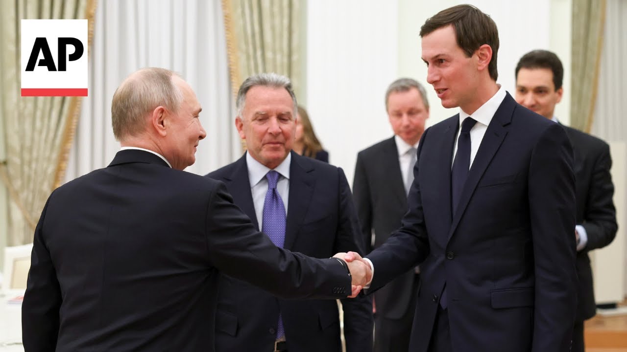Steve Witkoff and Jared Kushner meet with Putin in Russia
