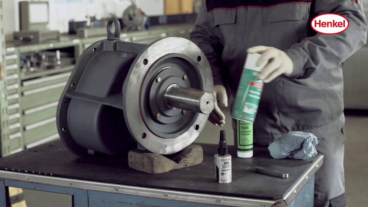 Loctite 660 - jak stosować klej do osadzania łożysk i części współosiowych?