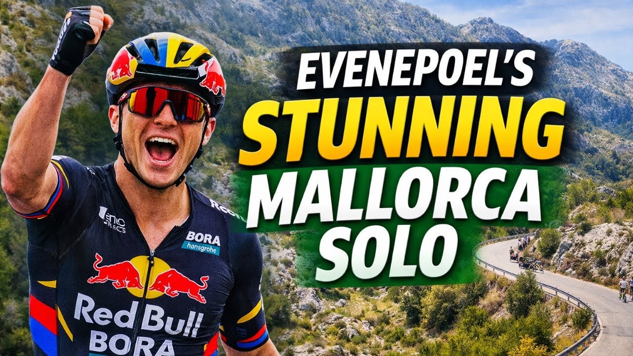 Remco Evenepoel’s Adembenemende Solo-overwinning in Mallorca.