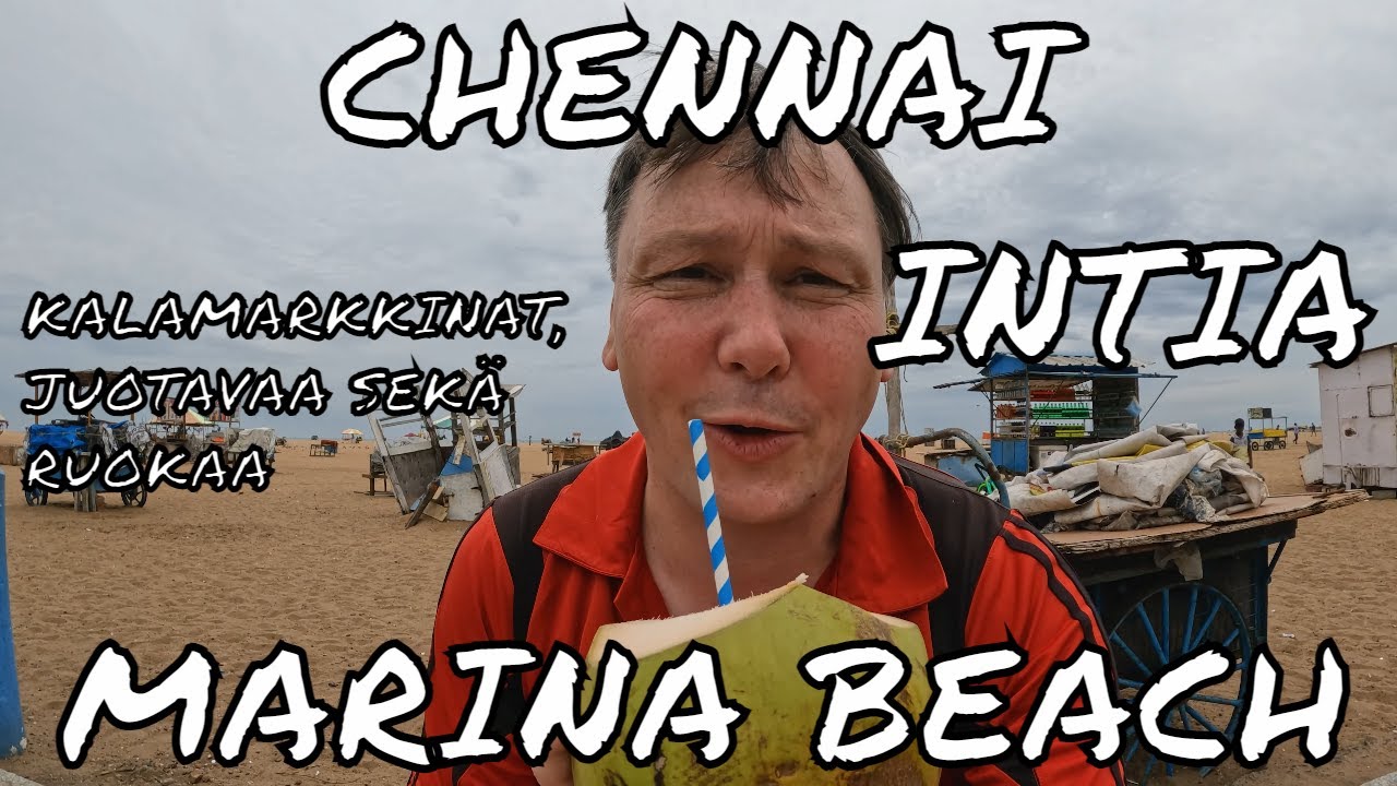 Chennai-Intia- Marina Beach | Expat elämää Intiassa