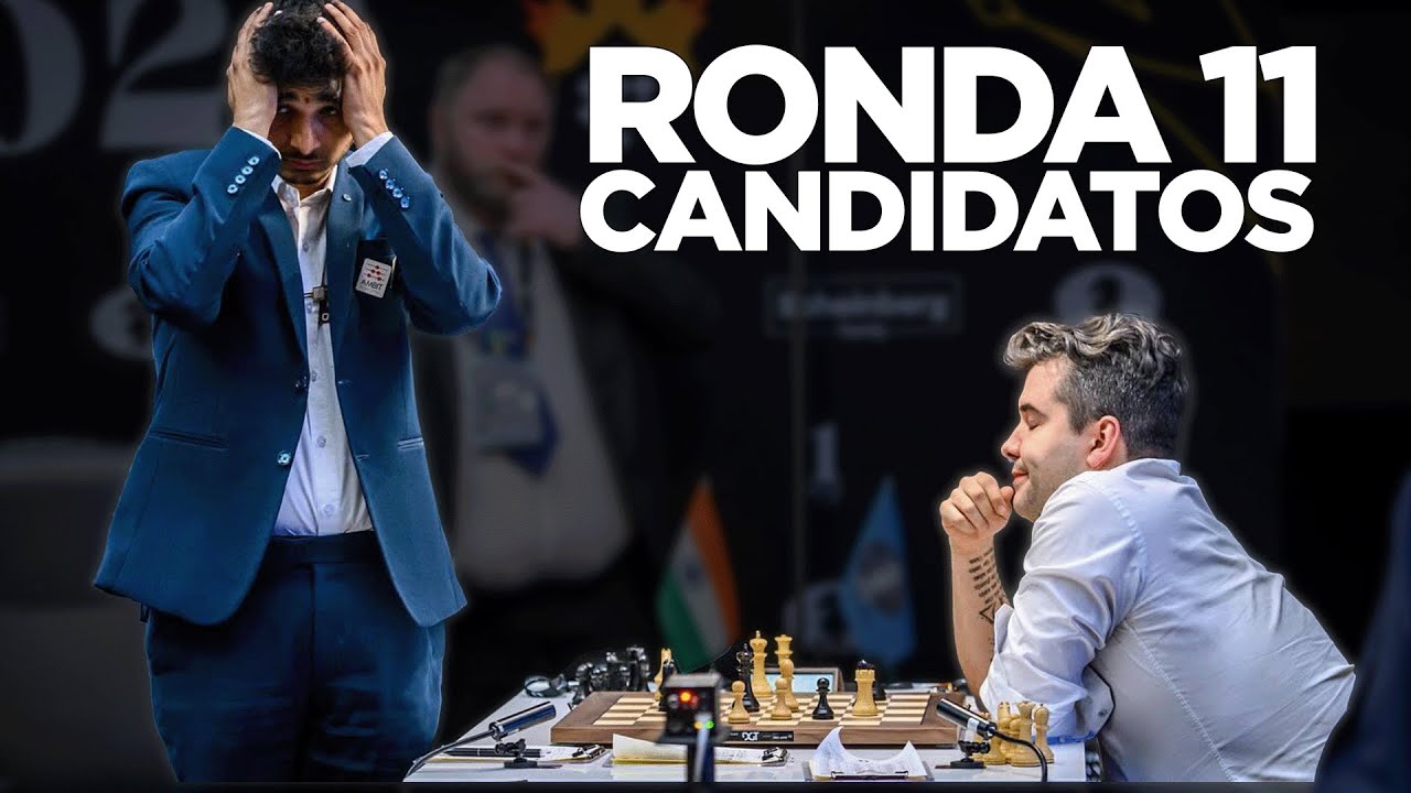 La partida MÁS DRAMÁTICA del CANDIDATOS 🔥VIDIT GUJRATHI vs IAN NEPOMNIACHTCHI