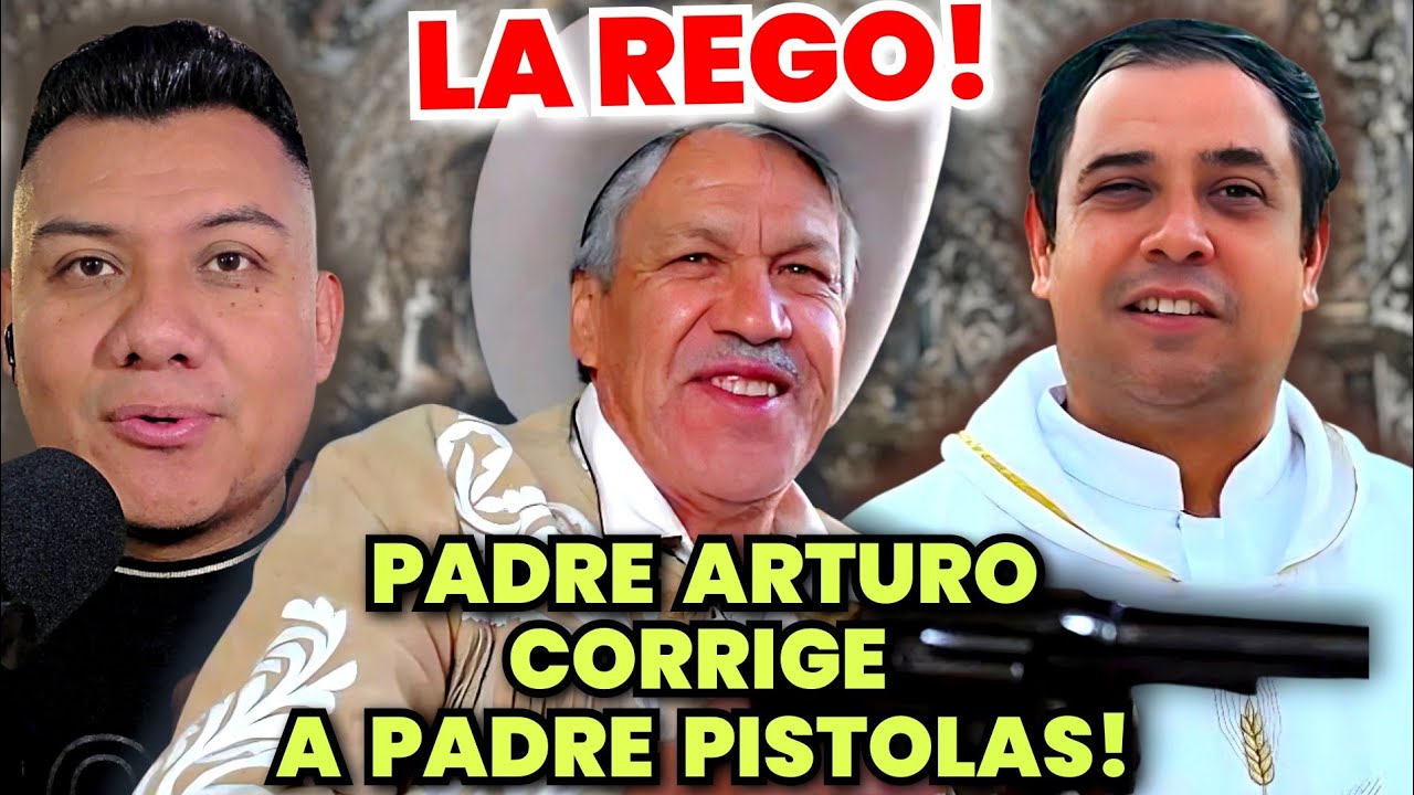 🚨LA REGÓ! Padre Arturo Cornejo CORRIGE al Padre Pistolas!😱🥶😱