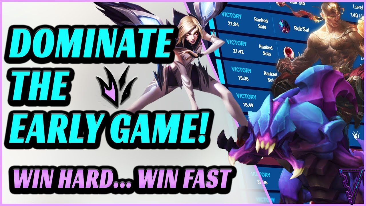 Dominate The Early Game To Win Games Faster - Jungle Carry Guide - League Of Legends