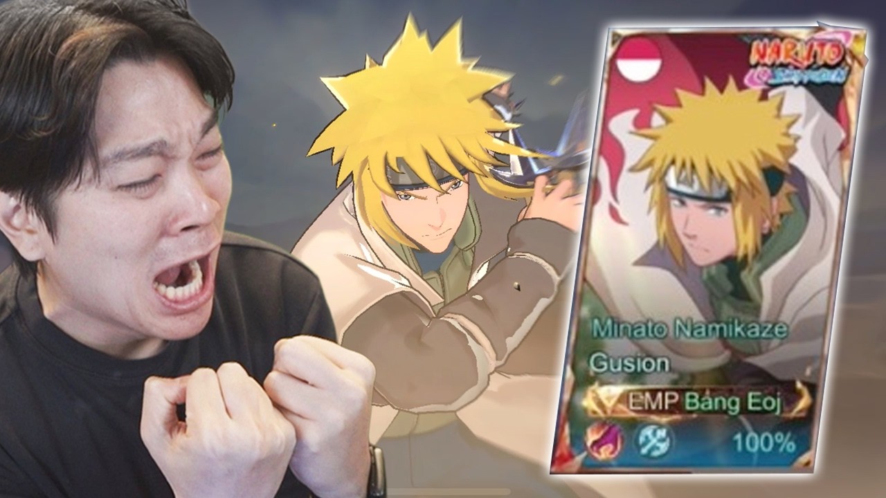 Akhirnya Keluar Juga, Review Skin Gusion Minato!!&nbsp;- Mobile Legends