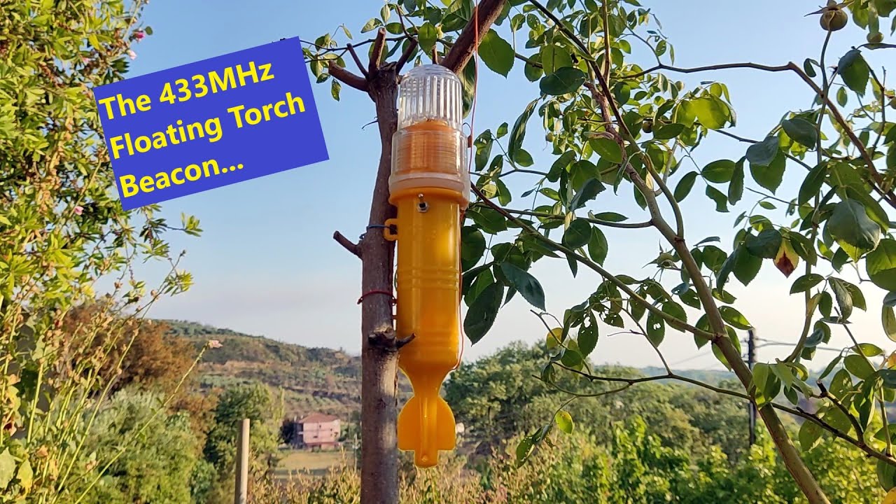 The 433MHz UHF floating torch beacon