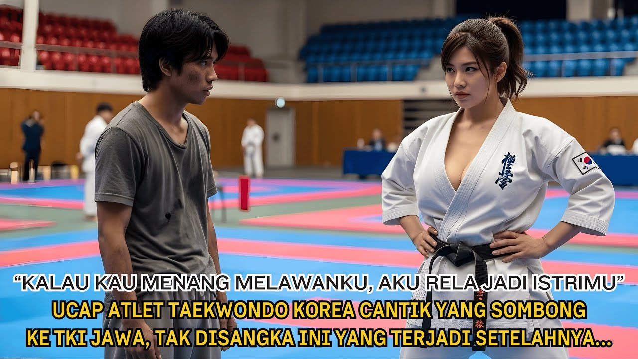 TKI Asal Jawa Ini Ditantang Atlet Wanita Korea, Jika Kau Bisa Kalahkan Aku, Nikahi Aku!