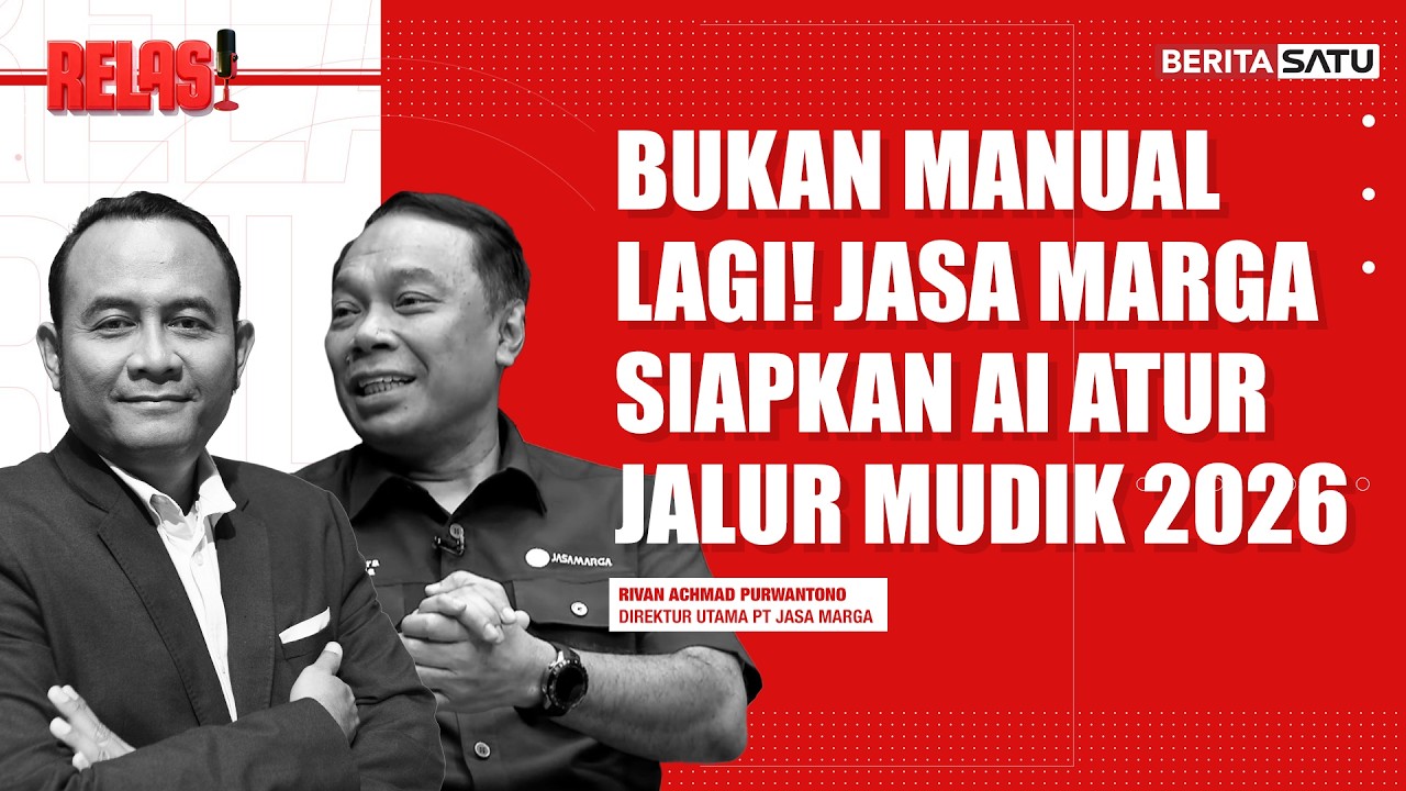 Bukan Manual Lagi! Jasa Marga Siapkan AI Atur Jalur Mudik 2026 - Relasi #beritasatu