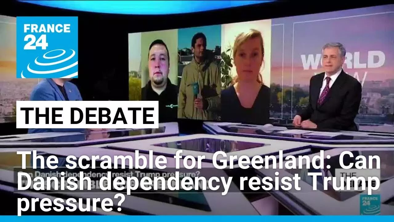 The scramble for Greenland: Can Danish dependency resist Trump pressure? • FRANCE 24 English