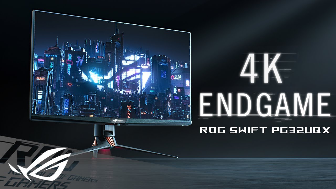 【4K HDR】World&rsquo;s First Mini LED Gaming Monitor- ROG Swift PG32UQX | ROG