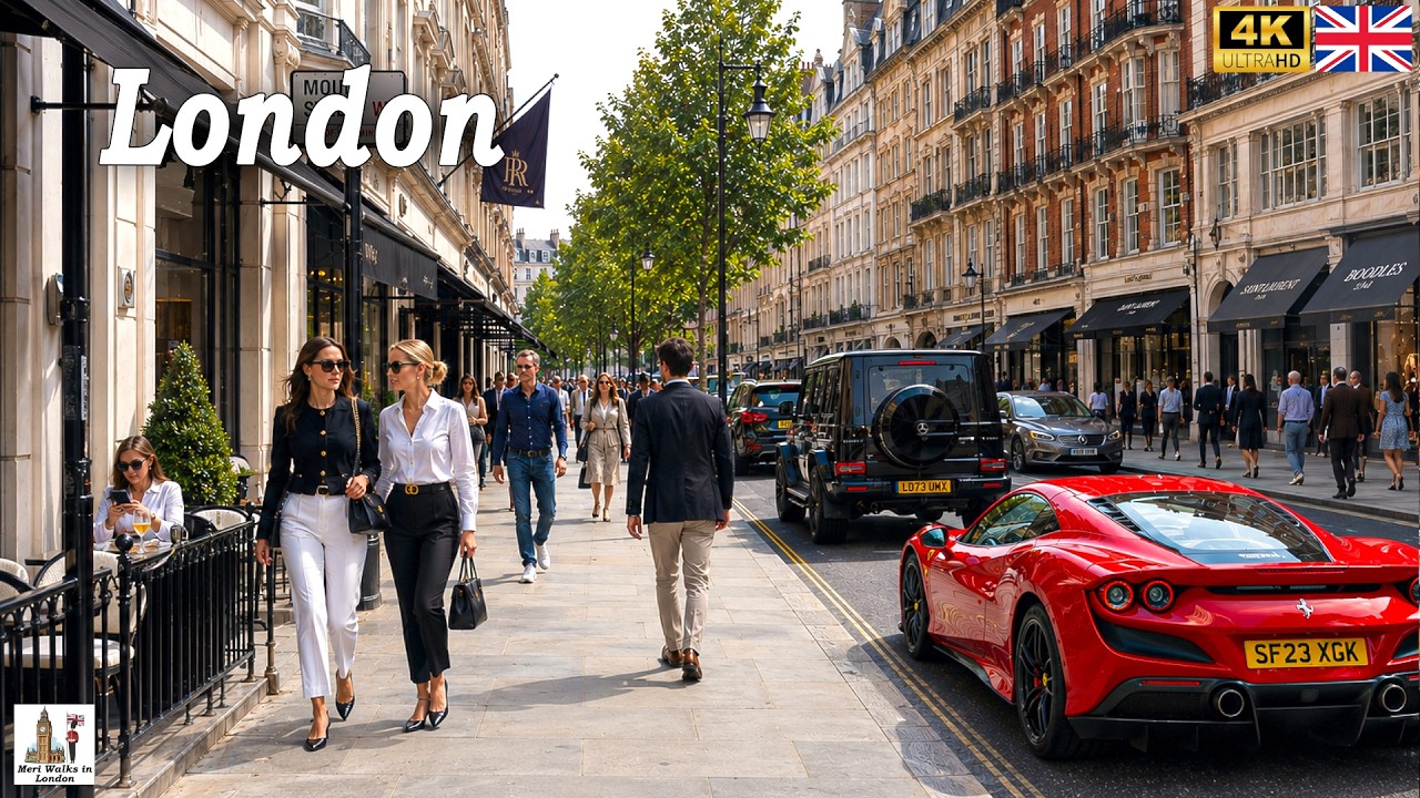 London's Richest Neighborhood Walking Tour 💰 Walking Amoung London's Multi Billionaires | True [4K]