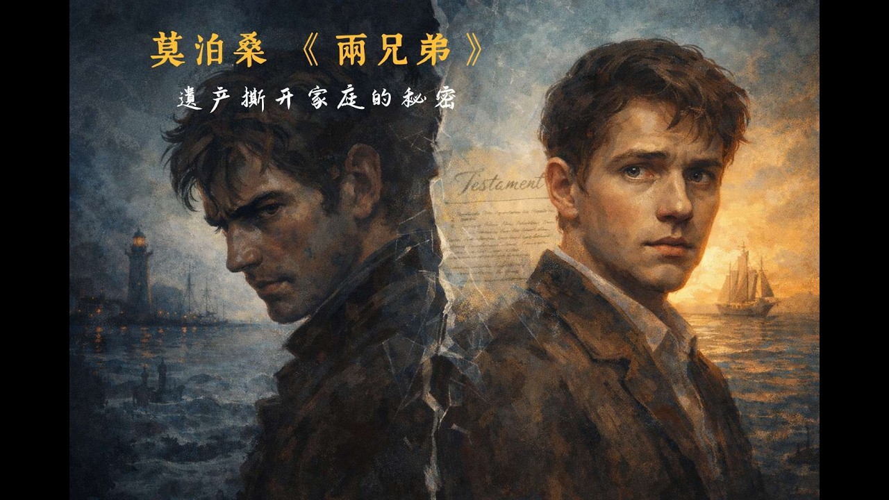 莫泊桑 小说 两兄弟 （《皮埃尔和让》）2 Pierre et Jean ｜一笔遗产，撕裂两个兄弟