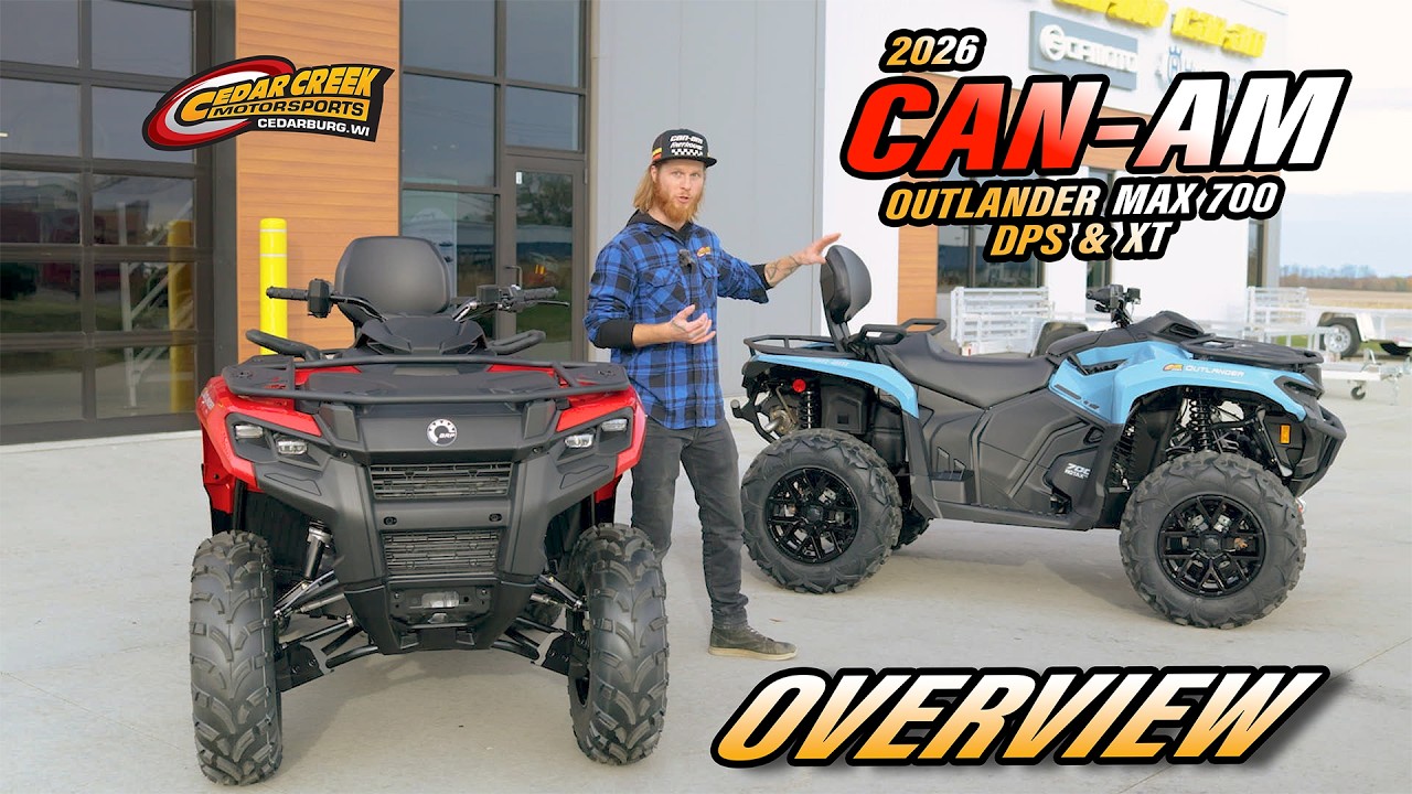 Overview | 2026 Can-Am® Outlander MAX DPS & XT 700