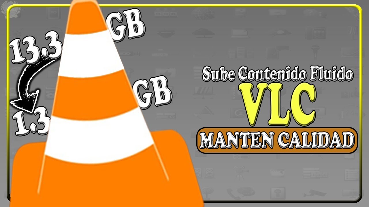 COMO es REDUCIR Peso de VIDEOS sin Perder CALIDAD con VLC Player