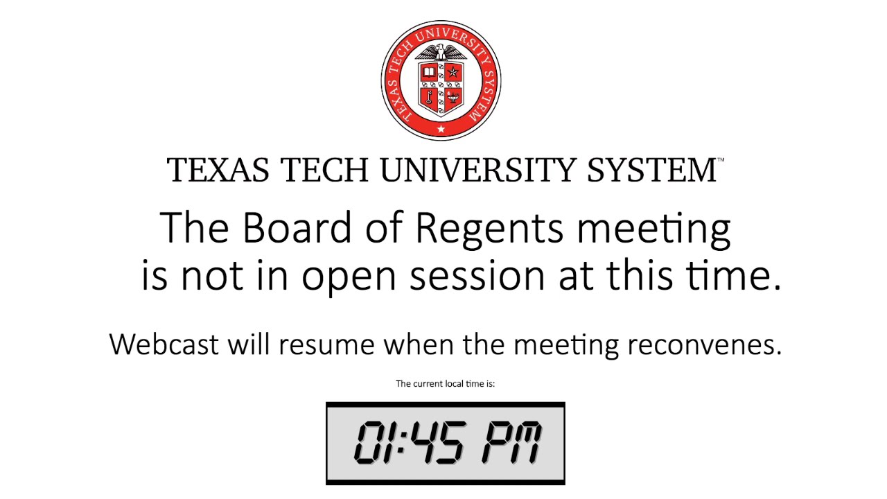 April 6, 2020 | Special-Called BOR Meeting
