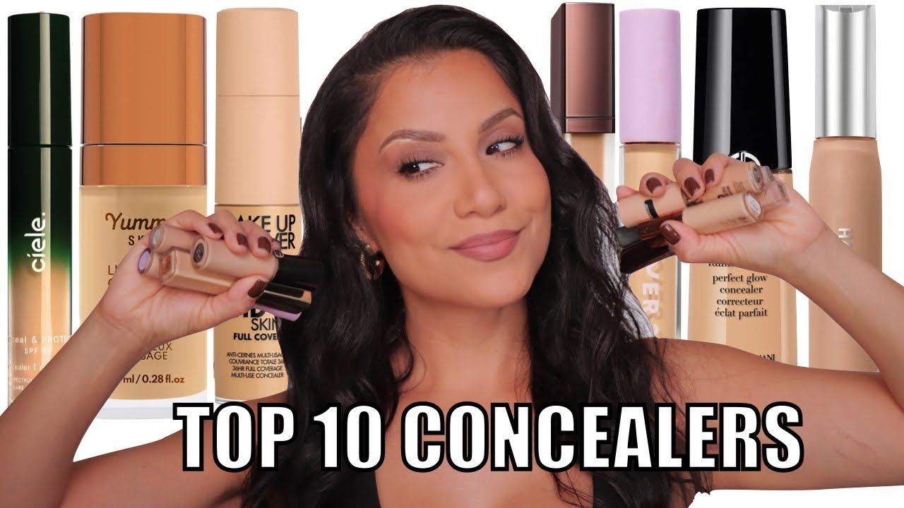 TOP 10 CONCEALERS RANKED: The Best Formulas of All Time (For Brown Skin Tones)