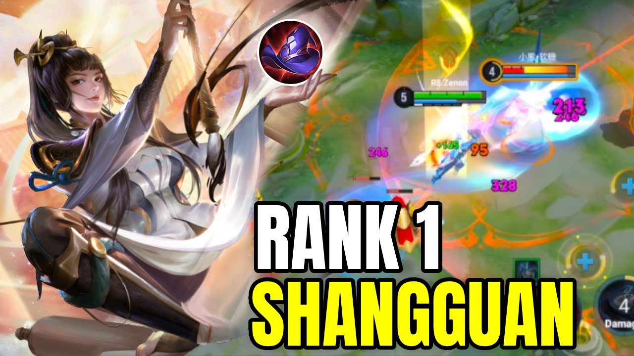 Top 1 Shangguan Plays! UNSTOPPABLE in High Rank