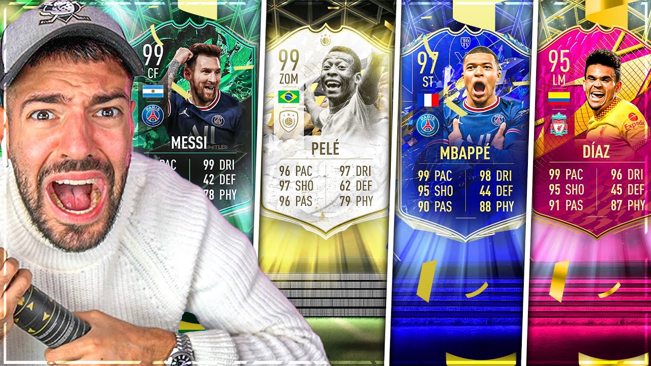EXPERIMENT: ich ZIEHE ALLE PACKS in FIFA 22 🔥🔥 (20x 85+, 93+ ICON PICK, 25x 84+..)