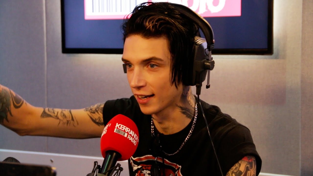 Andy Black talks to Kerrang! Radio Pt1