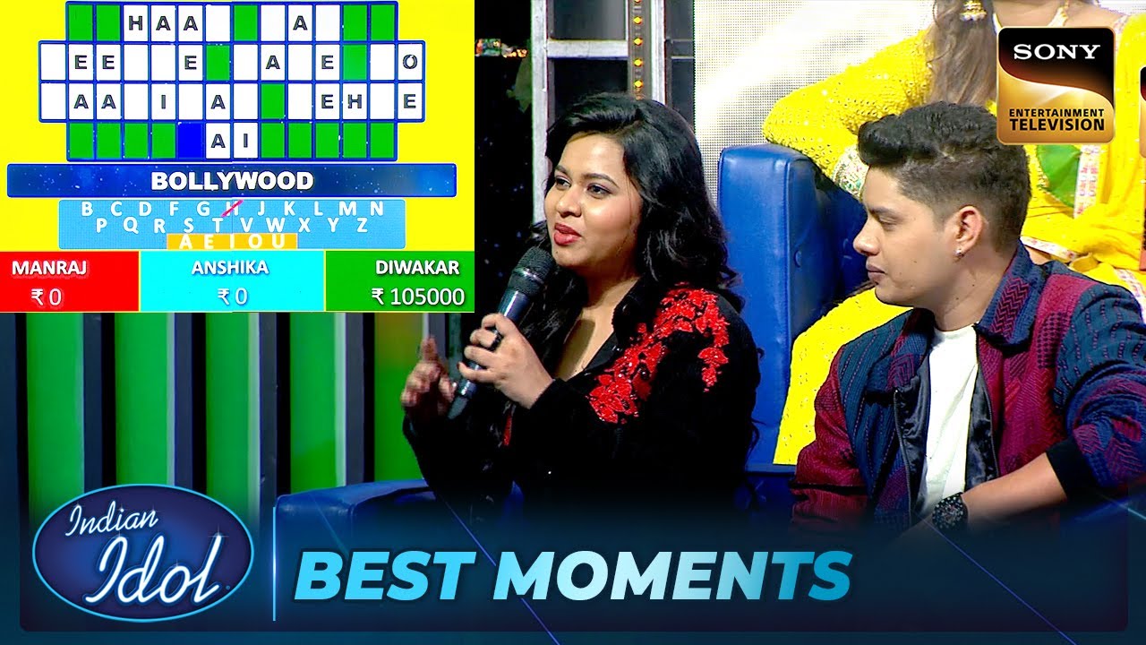 Wheel Of Fortune में Anshika ने दी Diwakar को मात | Indian Idol S16 | Best Moments