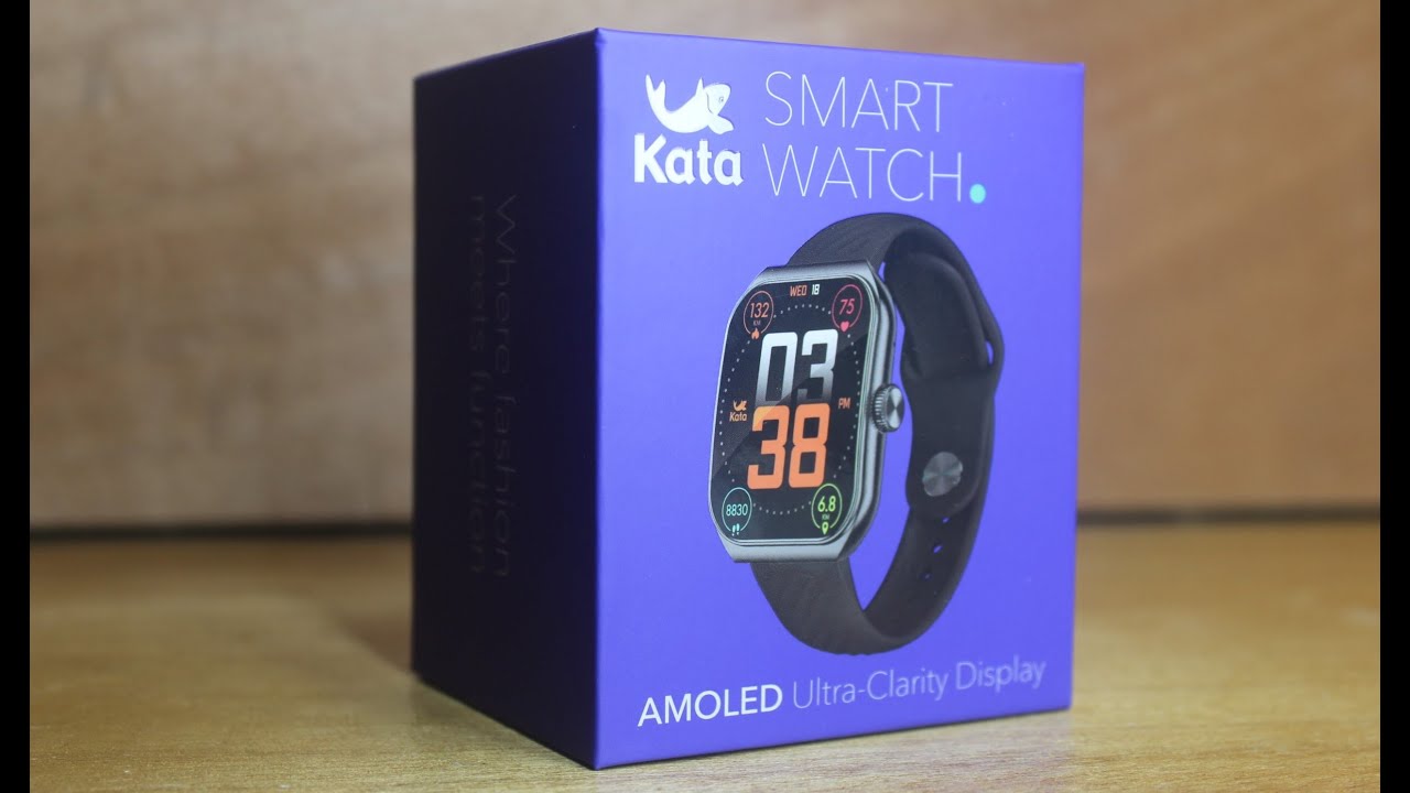 Kata Smartwatch AM10 Unboxing ASMR