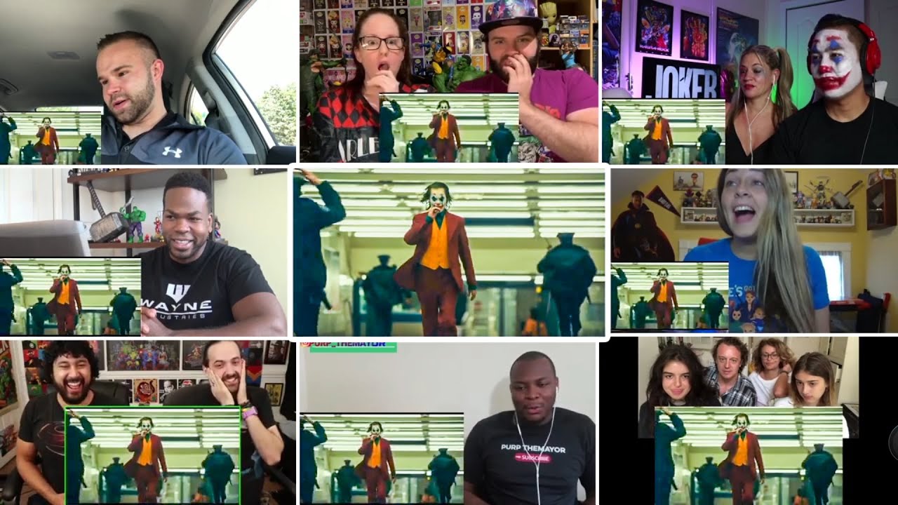 JOKER - Final Trailer Reactions Mashup
