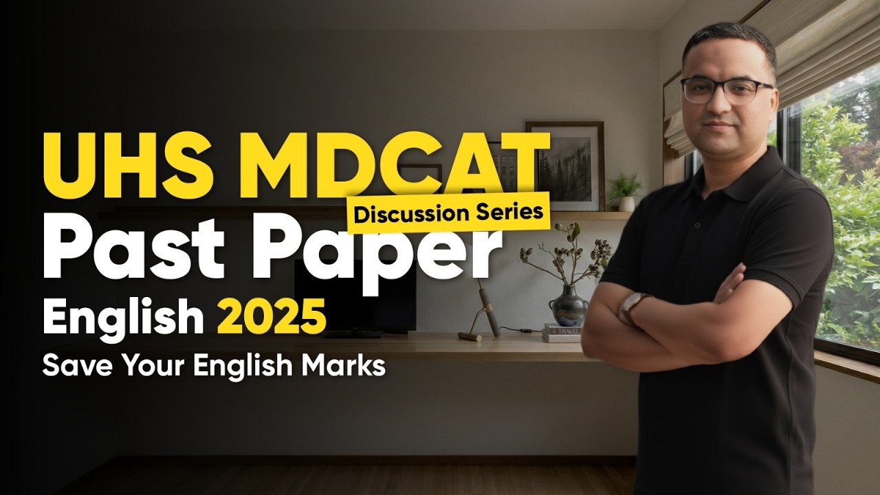 UHS MDCAT English | Past Paper Discussion Series | Concept-Based & Tricky MCQs Solved | KIPS Virtual