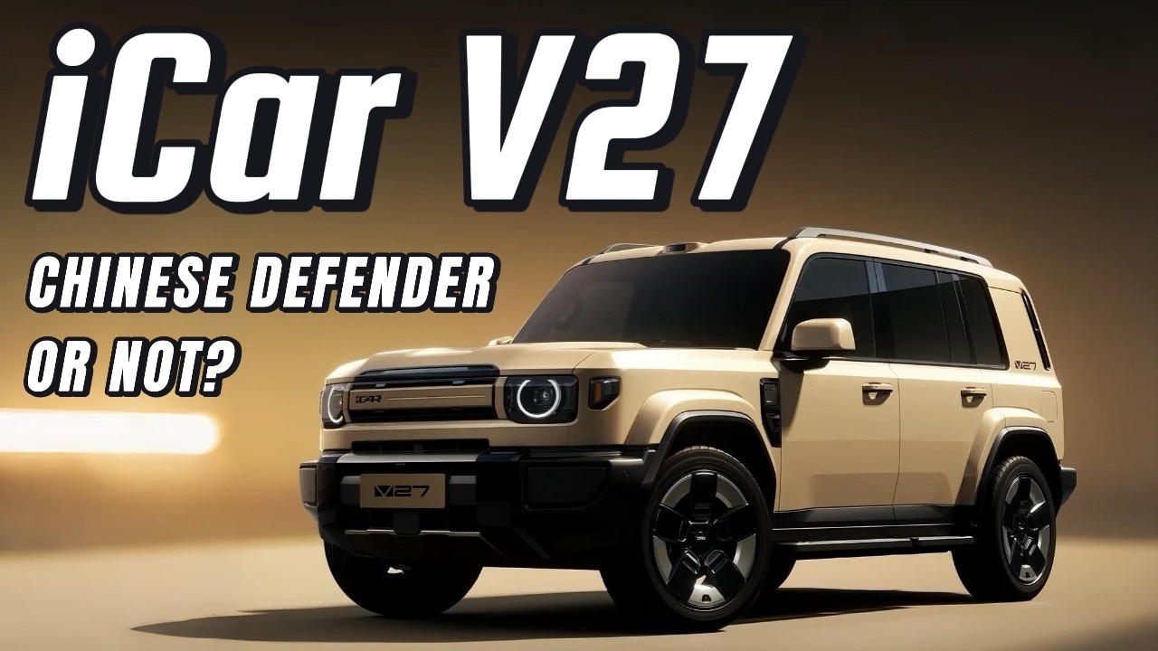 iCAR V27 – The Chinese SUV That Could Challenge the Defender #icar #carreview