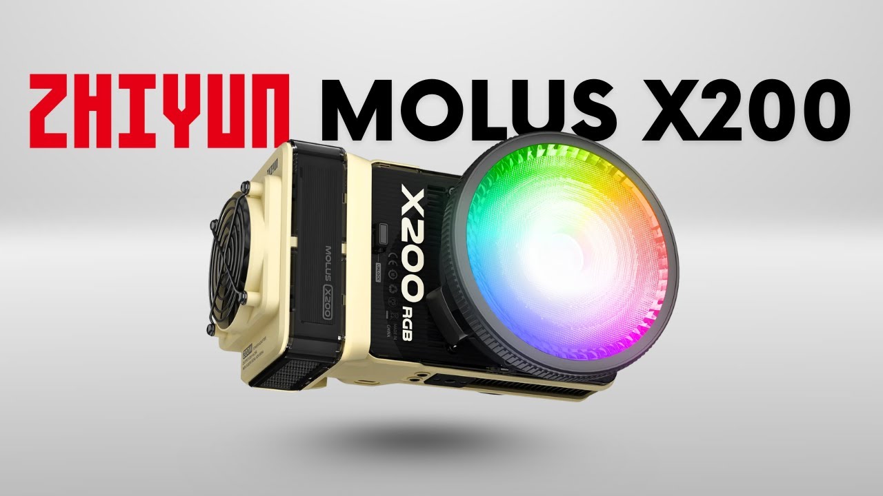 Zhiyun MOLUS X200 RGB Light Review - Upgrade Your Lighting Game