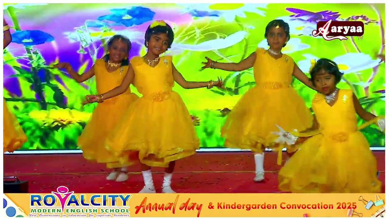 Royal City School Annual Day | Poo Pookum Osai Dance Performance