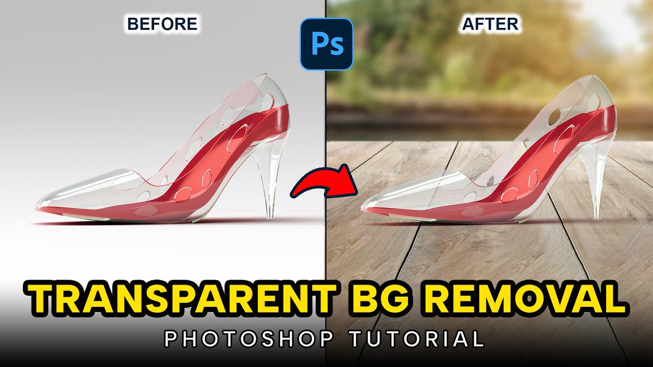 Remove Transparent Object Background in Photoshop 2026 | Pro Masking Tutorial 