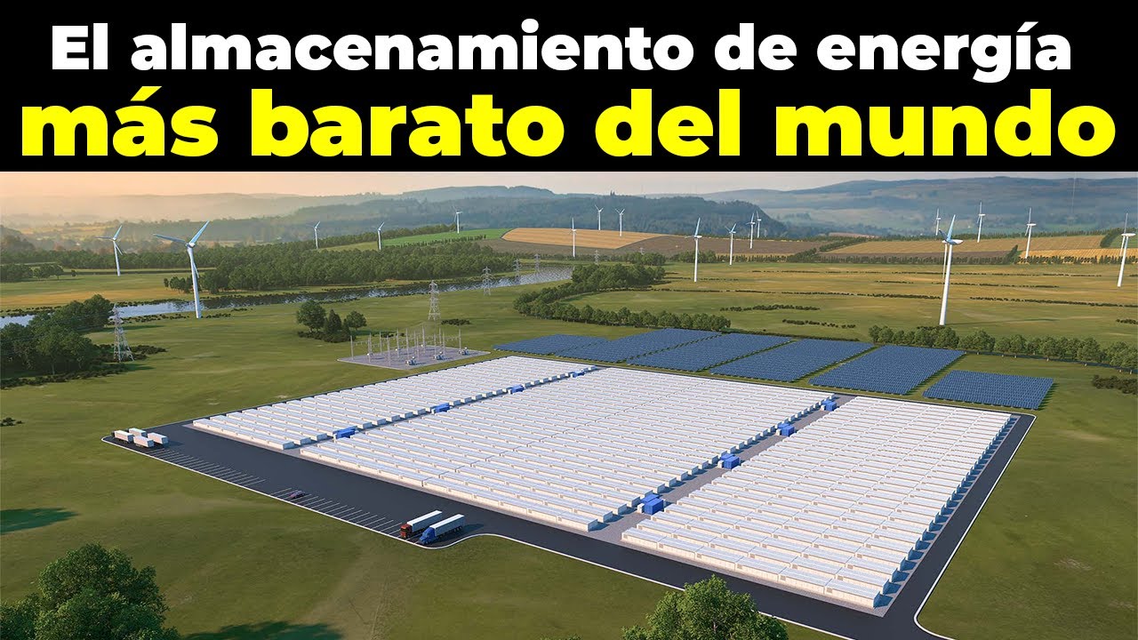 Insólito! La Vieja tecnología de baterías que puede ser el Santo Grial para almacenar energía